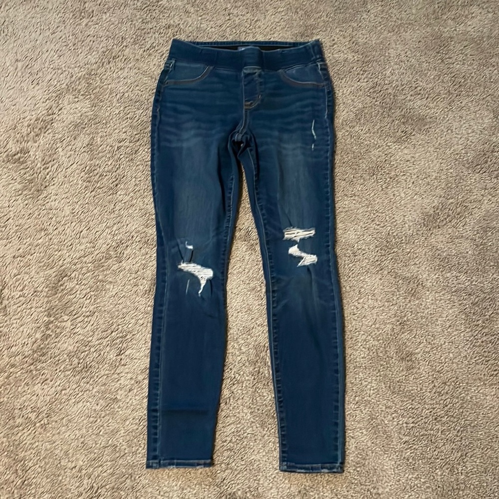 Old Navy Rockstar pull on jeans